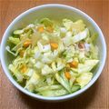 になぱぱ's cooksnap of when they made ＊ヘルシー＊春キャベツと胡瓜のサラダ＊.
