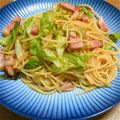 になぱぱ's cooksnap of when they made 簡単！ぺペロンチーノ*風*子ども向け.