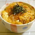 nasubeam's cooksnap of when they made かつ丼気分　お手軽コロッケ丼.