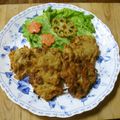 しのばぁたん's cooksnap of when they made 納豆とレンコンと大根のかき揚げ.