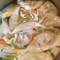 gadjodilo's cooksnap of when they made 簡単昼ごはん☆水餃子スープ！！！！.