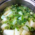 ユモうさぎ's cooksnap of when they made カブだけの味噌汁.
