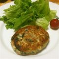 ウエムキ's cooksnap of when they made 野菜たっぷりの豆腐ハンバーグ.