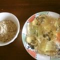 まこ’cooking's cooksnap of when they made 片栗粉で☆わらび餅☆.