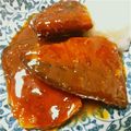 greendrum's cooksnap of when they made 骨まで食べれる☆圧力鍋DEサバの味噌煮♪.