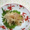 Haru Haru's cooksnap of when they made みょうがのナムル！.