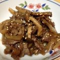 ももりん32's cooksnap of when they made 牛肉とれんこんの甘辛炒め.