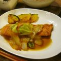 なっち船長's cooksnap of when they made 鮭の照り焼き～醤油バター～.