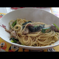 はるぼぅー's cooksnap of when they made ♪ほうれん草と豚こま肉のみそﾊﾟｽﾀ☆.