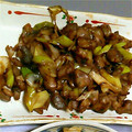 食べ頃's cooksnap of when they made 砂肝とネギの炒め物.