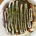 ayafuyu's cooksnap of when they made レンコンお好み焼き.