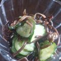 neeburu's cooksnap of when they made きくらげときゅうりの酢の物.
