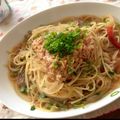 Lily飯's cooksnap of when they made 納豆と玉葱の和風パスタ♪.
