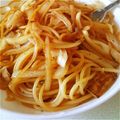 puniss's cooksnap of when they made ツナと玉ねぎの冷製パスタ（つゆがけ.