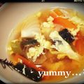 chi_☆'s cooksnap of when they made ねぎと生姜のポカポカスープ.