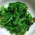 clayon's cooksnap of when they made 菜の花のお浸し♪.