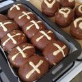 ChilliChilli's cooksnap of when they made ホットクロスバンズ✿.