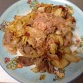こまちぷーる's cooksnap of when they made 豚肉とキャベツのさっぱり炒め☆梅風味.