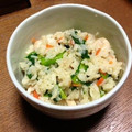 むぎのいえ's cooksnap of when they made 残りご飯で炊き込み風焼き飯.