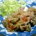 かほ811's cooksnap of when they made 豚肉のにんにくしょうが焼き.