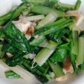 サニーサニー♪'s cooksnap of when they made 小松菜の塩麹炒め.