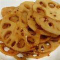 まりーごーるど's cooksnap of when they made レンコンのマスタード醤油炒め.