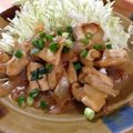 runarun's cooksnap of when they made 鶏むね肉の生姜焼き.
