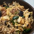 クックUS72Z4☆'s cooksnap of when they made こてっちゃん焼うどん.