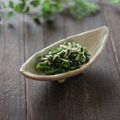 まろんかふぇ's cooksnap of when they made 春菊としらすのガーリック風味炒め☆.