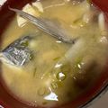 クック88UIXK☆'s cooksnap of when they made 鯛のあら汁（お味噌汁）.