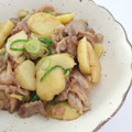 R's cooksnap of when they made 豚こま切れ肉とじゃがいものマヨポン炒め.