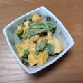 みぃくんのママ's cooksnap of when they made スナップえんどうとゆで卵のサラダ.