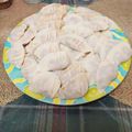 sakuraロゼット's cooksnap of when they made もちもちパリパリ羽根つき餃子.