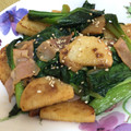 まりっコぐらし's cooksnap of when they made 長芋と小松菜の炒め物.