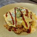 ばたみそーぱん☆'s cooksnap of when they made 卵1個で★簡単ふわとろオムライス～.