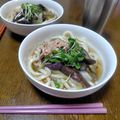 クリーピングタイム☆'s cooksnap of when they made 冷凍うどん＆レンジで茄子とツナの冷うどん.