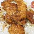 rarararako's cooksnap of when they made 鶏むね肉のトンテキソース.