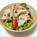 wacc's cooksnap of when they made 梅ジャムソースの豚サラダ.