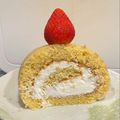 iruy's cooksnap of when they made 失敗なし！ふわふわ共立てロールケーキ.