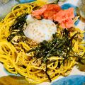 ryu☆ryu's cooksnap of when they made 絶品本格☆明太子と高菜と豚肉のパスタ.
