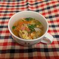 龍青空ママ's cooksnap of when they made お野菜と卵のあっさりスープ.