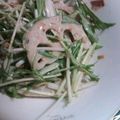 あかぷり's cooksnap of when they made レンコンと水菜のマヨぽんサラダ.