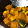 ここちかママ's cooksnap of when they made ちょーどいい味かぼちゃの煮物(´･･`).