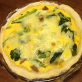 ちりがく's cooksnap of when they made ほうれん草たっぷり★簡単キッシュ！.