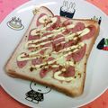 龍青空ママ's cooksnap of when they made ウインナーマヨカレトースト.