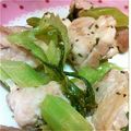 caches's cooksnap of when they made 鶏肉とセロリの炒め物！簡単！おいしい☆.