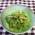 龍青空ママ's cooksnap of when they made 豆苗とキノコのナムル.