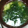 bonnko2003's cooksnap of when they made 卵白と水菜のすまし汁★残り物で.