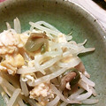 まりおっかあ's cooksnap of when they made ザーサイともやしの和え物.