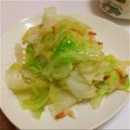 Ruri03's cooksnap of when they made シンプル✿香ばし旨いキャベツの桜えび炒め.